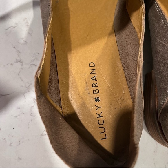 LUCKY BRAND Cahill Leather Transitional Flat Size 10 - Picture 9 of 16